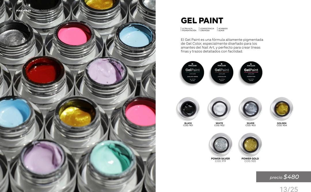 Gel paint Pinkmask