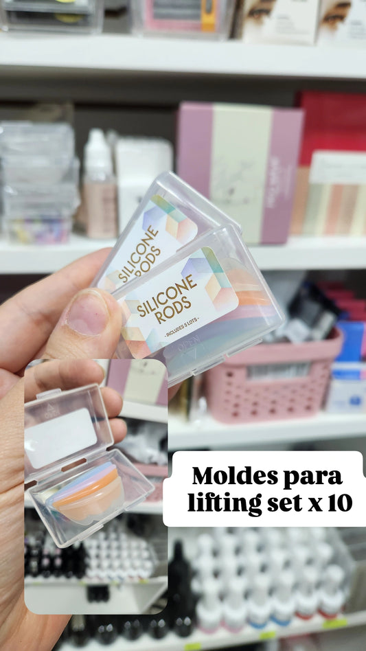 Moldes para lifting set x 10