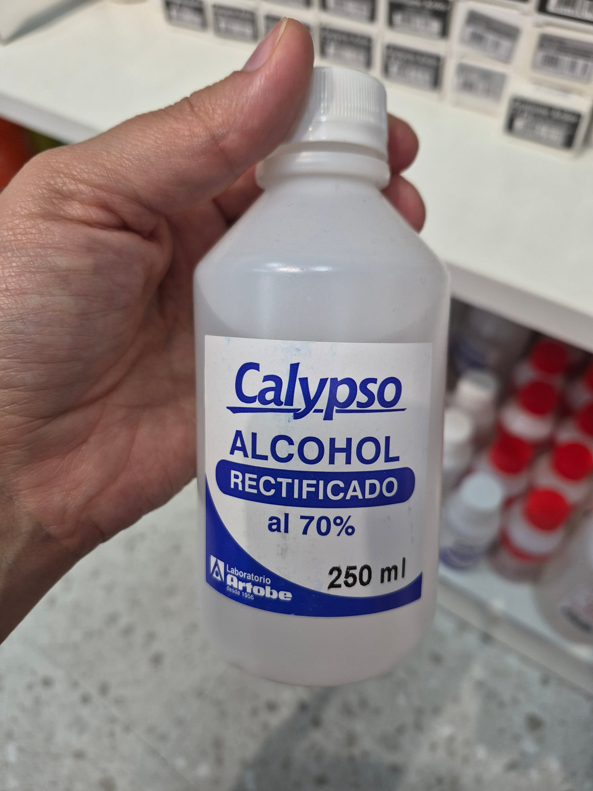 Alcohol al 70% de 250ml