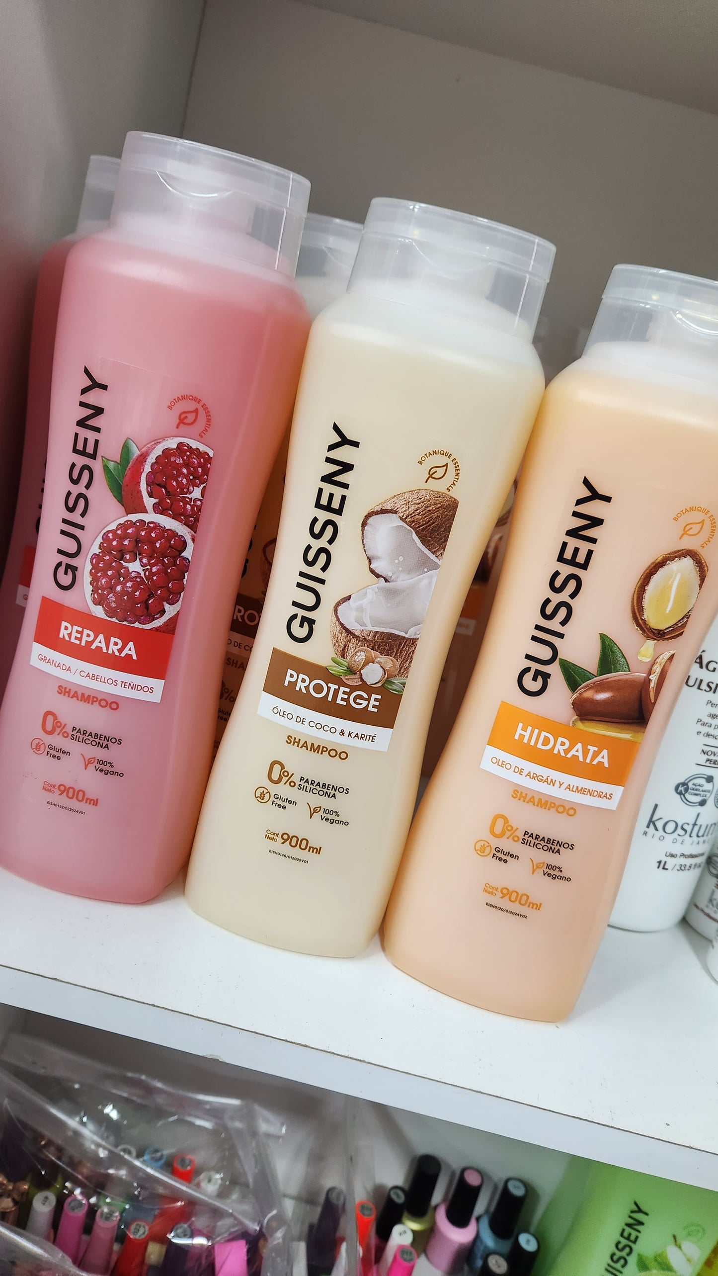 Shampoo 900ml
Excelente calidad 
Veganos
Libre de parabenos 
Libre de siliconas
Libre de Gluten