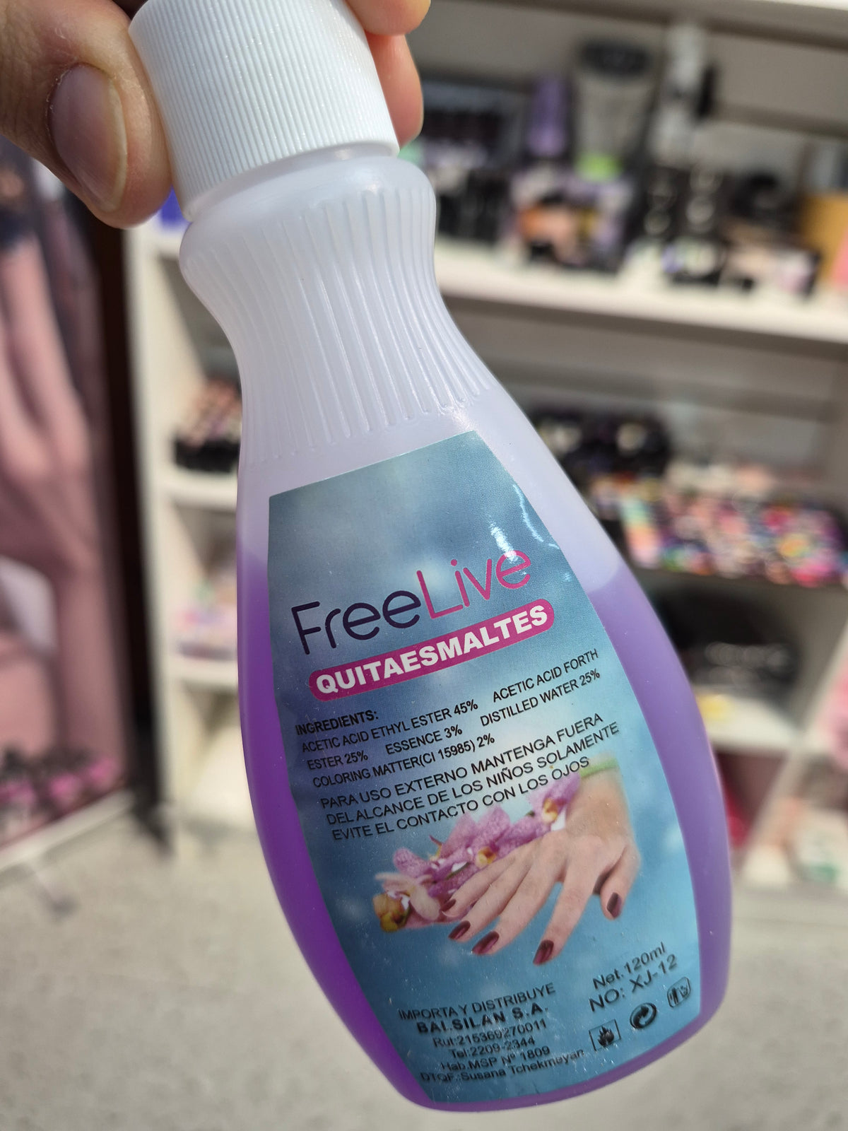 Quita esmalte comun